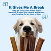 It gives my dog a break from boredom with Best Bully Sticks 6-Inch Thick Bully Sticks.