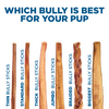 Which 6-Inch Standard USA-Baked Odor-Free Bully Stick from Best Bully Sticks is best for your pup?