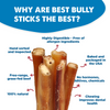 Why are the 12-Inch Jumbo Odor-Free Bully Sticks from Best Bully Sticks the best?