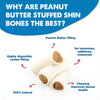 Why are Peanut Butter Stuffed Shin Bones (3 Pack) from Best Bully Sticks the best?