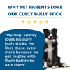 Why pet parents love our 10-Inch Curly Bully Stick from Best Bully Sticks.