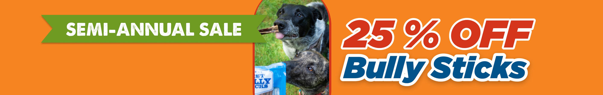 Natural Bully Sticks for Dogs