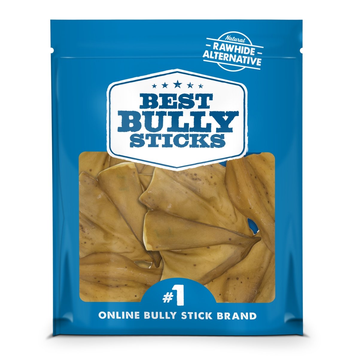 A pack of Best Bully Sticks&#39; 100% All-Natural Cow Ears supports dental health and is a top choice for your dog&#39;s oral care, serving as a natural rawhide alternative.