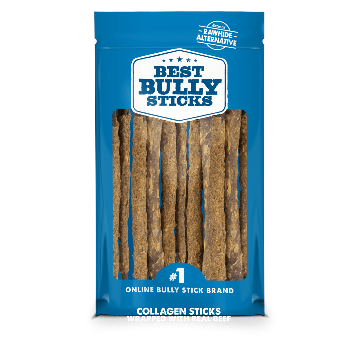 12 Inch Beef Wrapped Collagen Dog Treats Best Bully Sticks