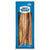 A blue resealable Best Bully Sticks package stands upright, filled with several 12-Inch Thick Bully Sticks; one all-natural beef dog chew stick lies in front of the bag.