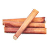 A bunch of 6-Inch Thick Odor-Free Bully Sticks from Best Bully Sticks on a white background.