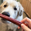 Dog with Hickory Smoked Bully and Collagen Stick