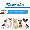 A group of dogs standing next to each other with the words Best Bully Sticks 6-Inch Standard Odor-Free Bully Stick.