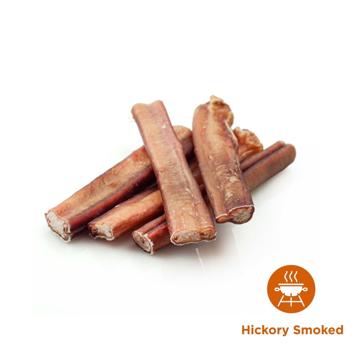 Best Bully Sticks 6 Inch Thick Hickory Smoked Bully Stick 6 Pack