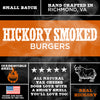 Best Bully Sticks Hickory Smoked Beef Burgers 10 Pack.