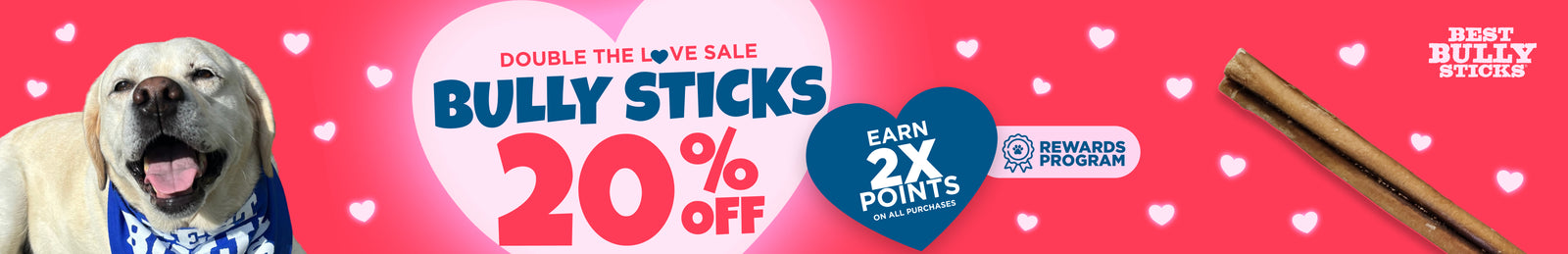 Natural Bully Sticks for Dogs