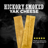 BestBully Sticks&#39; Large Hickory Smoked Yak Cheese (2 pack), mouth-watering.