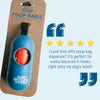 Best Bully Sticks Dog Poop Bag Dispenser with Bags with a star rating, eco-friendly and hands-free carrying.