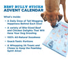 Best Bully Sticks Holiday Dog Treat Advent Calendar.