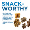 Best Bully Sticks&#39; Chews and Treats Value Grab Bag (1 lb) are snack worthy dog treats.