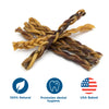 A pack of 12-Inch Braided Bully Sticks with the Best Bully Sticks logos.