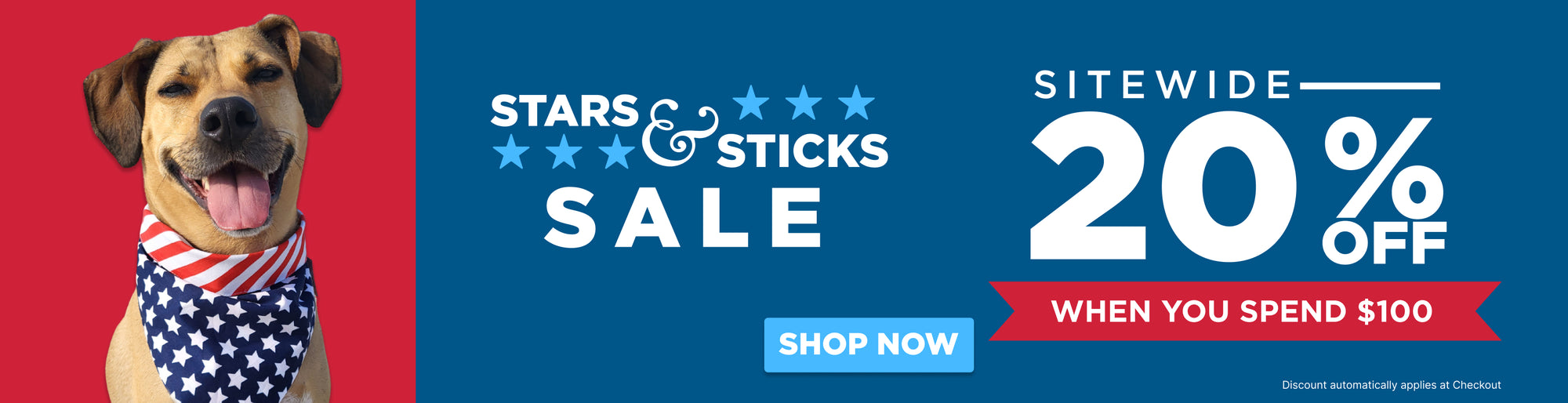 STARS & STICKS SALE 20% OFF SITEWIDE WHEN YOU SPEND $100 DISCOUNT AUTOMATICALLY AT CHECKOUT SHOP NOW