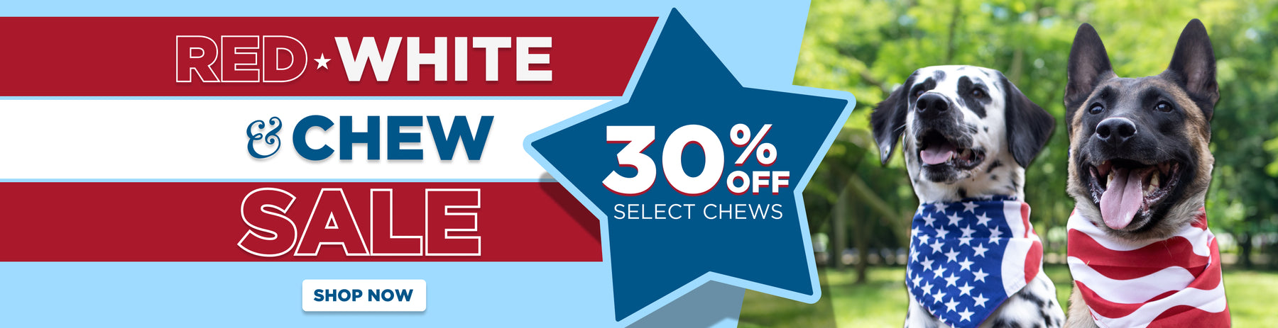 RED WHITE CHEW
