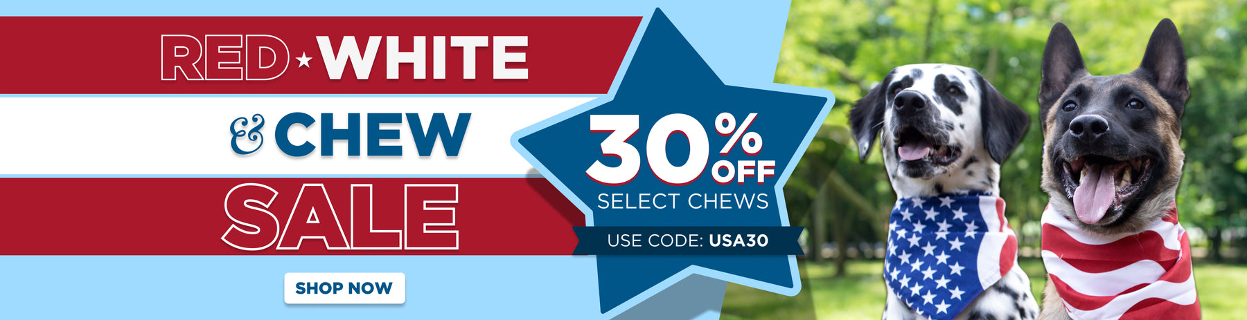 RED WHITE CHEW