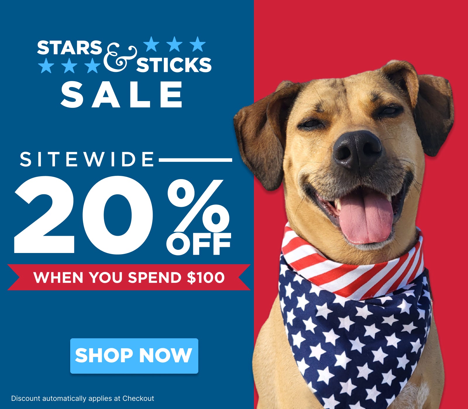 STARS & STICKS SALE 20% OFF SITEWIDE WHEN YOU SPEND $100 DISCOUNT AUTOMATICALLY AT CHECKOUT SHOP NOW