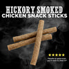 Best Bully Sticks&#39; Hickory Smoked Chicken Snack Sticks.