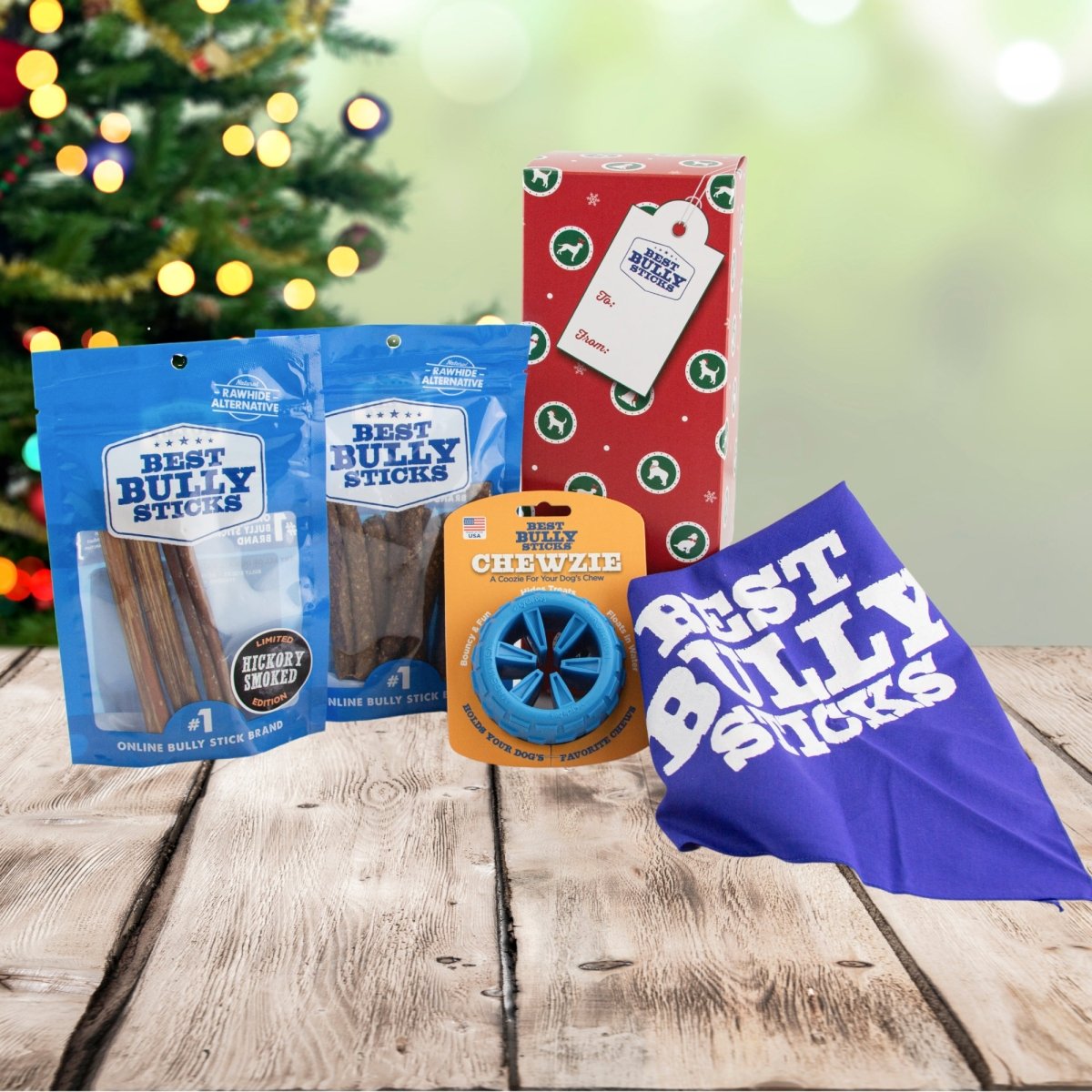 Best Bully Sticks&#39; Holiday Stocking Stuffer Treat Box