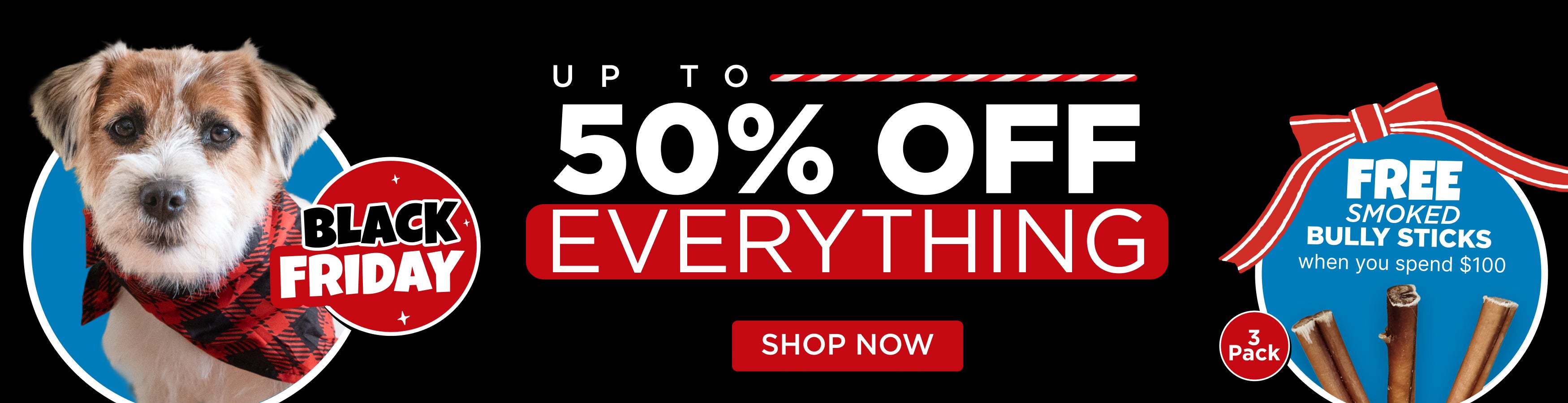 Black Friday up to 50% off everything