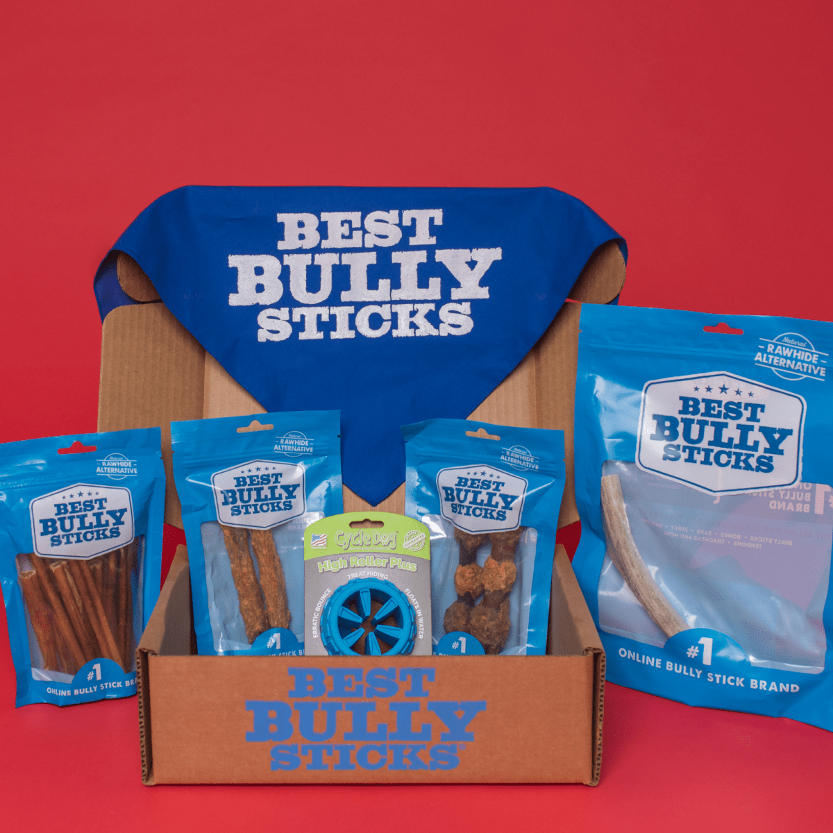 I Love Dog Chew Box Best Bully Sticks