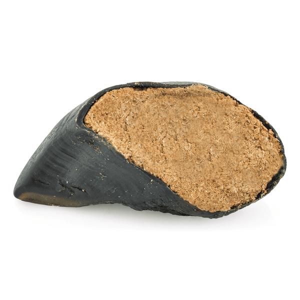 Stuffed Cow Hooves For Dogs - 20 Pack Peanut Butter Filled Natural Beef Chews