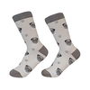 Two pairs of Pug Socks with dogs on them from Best Bully Sticks.