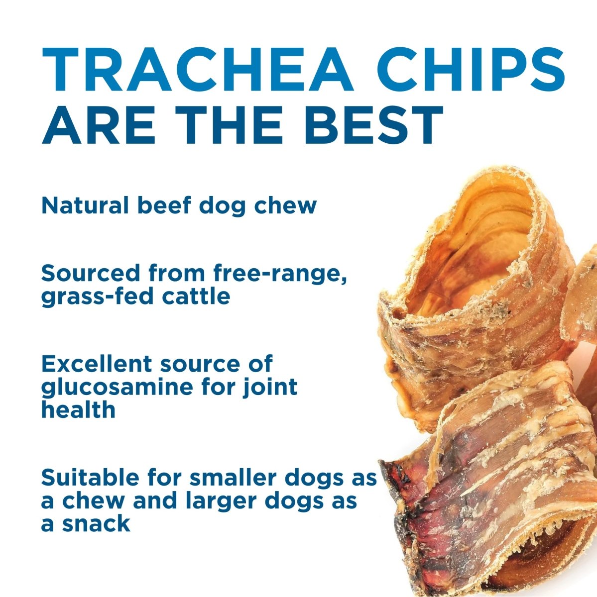 Trachea Chips 1 lb Best Bully Sticks