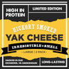 Mouth-watering Large Hickory Smoked Yak Cheese (2 pack) from Best Bully Sticks.
