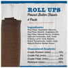Best Bully Sticks&#39; 4-Inch Peanut Butter Roll-Ups - 4 pack.