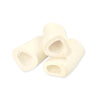 Three pieces of Best Bully Sticks White Bone 3-4&quot; 3pk on a white surface.