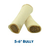 A Bully Stuffed Shin Bone (3 Pack) with the words 5 - 6 Best Bully Sticks.