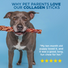 Why pet parents love our Best Bully Sticks 5-Inch Braided Collagen sticks.