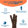 Why our Best Bully Sticks&#39; 5-Inch Braided Collagen is the best dog treat.
