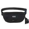 A black BEST Neoprene Fanny + Crossbody waist bag with a tassel by Best Bully Sticks.