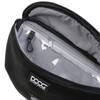 A BEST Neoprene Fanny + Crossbody - Black belt bag with a zippered compartment.