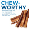 Chew worthy dog treats, such as the 6-Inch Standard Bully Stick from Best Bully Sticks.