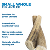 Small whole elk antler (1 Count) by Best Bully Sticks.