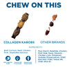 Chew on this Best Bully Sticks 6 Inch Collagen Kabob other brands.