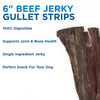 6 Best Bully Sticks beef jerky gullet strips.