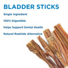 6-Inch Bladder Sticks for dogs by Best Bully Sticks.