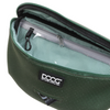 A BEST Neoprene Fanny + Crossbody - Green belt bag with a zipper.