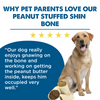 Why pet parents love our Peanut Butter Stuffed Shin Bone (3 Pack) by Best Bully Sticks.