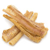 A bunch of Best Bully Sticks Beef Trachea Dog Chews - 11 to 12 Inch (25 pack) on a white background.