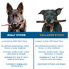 Best Bully Sticks&#39; 6 Inch Beef Wrapped Collagen sticks vs traditional Bully sticks.