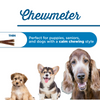Chewmeter for puppies and smaller dogs with a calm chewing style, the 6-Inch Thin Bully Stick Subscription by Best Bully Sticks.
