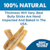 3-Inch Beef Trachea Dog Chews by Best Bully Sticks are hand inspected and baked in the USA.